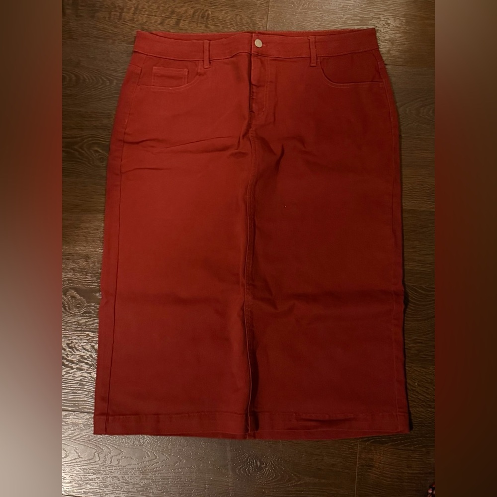Nuggles Colored Denim Skirt